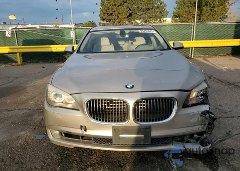 2011 BMW 750 Xi from USA, damaged, VIN WBAKC6C55BC394703